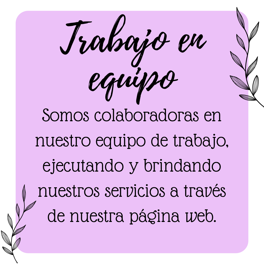 1. Trabajo en equipo